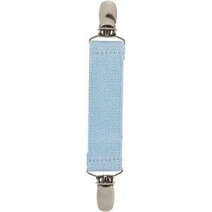 Hold'Em Elastic Scarf and Hat Clips Attacher Extra Heavy Clips  - Light Blue